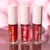 Kit batom matte + gloss brilho labial + lip oil hidratante Febella