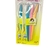 Kit com 3 navalhas para sobrancelha