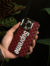 Funda Supreme Cuadrillé Rojo para iPhone - Estilo Premium - blackphone