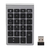 Teclado Numérico Inalámbrico 2.4G – Portátil, Ergonómico y USB Plug & Play - blackphone