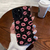 Funda con diseño de labios rosas y animal print para iPhone - Premium TPU