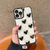 Funda ajedrez 3D con corazones – Diseño moderno y protección premium - blackphone