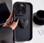 Funda Black Love con Corazón 3D – Diseño Minimalista para iPhone
