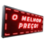 Painel de Led Letreiro Interno 130 x40cm Vermelho Wi-fi - comprar online