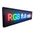 Painel De Led RGB Externo 100x40cm Letreiro Colorido App Wi-fi - Eletro SMD
