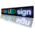 Painel De Led RGB Externo 100x20cm Letreiro Colorido Wi-fi - loja online
