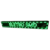 Painel de Led Letreiro Interno 100 x 20cm Verde Wi-fi - comprar online
