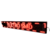Painel de Led Letreiro Alto Brilho 100 x 20cm Vermelho Wi-fi - comprar online