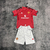 Conjunto NIÑOS Manchester United TITULAR 2025 - comprar online