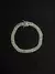 Pulseira elo duplo fecho gaveta 8mm - PRATA 925 na internet