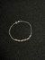 Pulseira feminina com pedra de zircônia - PRATA 925