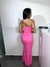 Conjunto com cropped com decote na internet