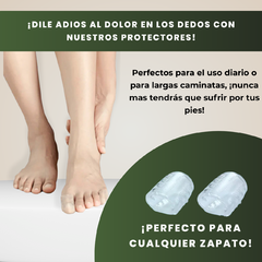 SilicStep™ - Protectores de Gel para Dedos del Pie - Mercubotienda