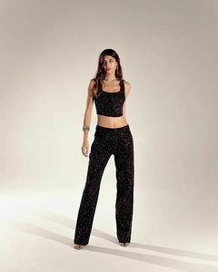 Calça Wide Leg Black Jeans - comprar online