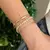 Pulseira Riviera Em Zircônias Cristal Banhada a Ouro na internet