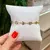 Pulseira Infantil Joaninha Banhada a Ouro