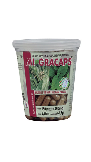 MIGRACAPS ® VALERIANA Y MELISSA CÁPSULA