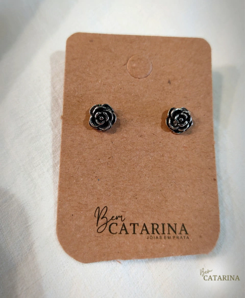 Brinco Rosa Envelhecida - comprar online