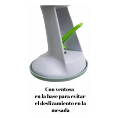 Cortador De Vegetales Rotativo Manual 4 En 1 - comprar online