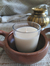 Vela de soja en vaso de vidrio - SalveMaria