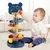 Montessori Baby Rolling Ball Tower Toy, Jogos Educativos para Bebês, Pista de E - loja online