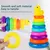 Montessori Baby Rolling Ball Tower Toy, Jogos Educativos para Bebês, Pista de E na internet