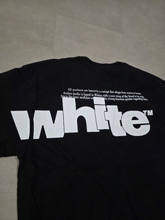 Remera Offwhite big logo