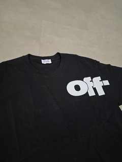 Remera Offwhite big logo - comprar online