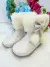 Bota/Coturno Flor Di Mila Zoe Off-Marfim