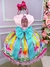 Vestido Tematicos Luxo Trolls - comprar online