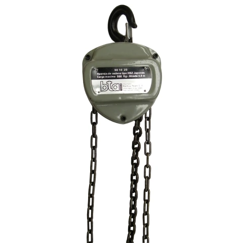 APAREJO MANUAL A CADENA 1TN X 3MTS BTA