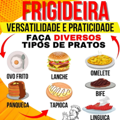 Frigideira Antiaderente com 3 Divisórias na internet