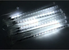 Tubo Cortina LED C/8 Snow - Gota Chuva Branco Frio - comprar online