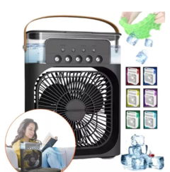 Mini Ar Condicionado Ventilador Portátil com Reservatório