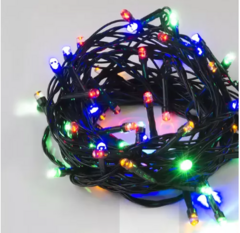 Cordão Pisca Pisca 30m com 300 LEDs – Luzes Branco Frio para Decoração de Árvore de Natal na internet