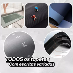 Kit com 2 Tapetes Mágico Ultra Absorvente!