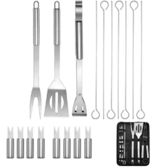 Churrasqueiro Kit – O Melhor Conjunto de Utensílios e Acessórios - CasaPopular