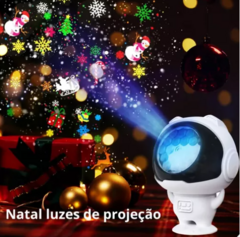 Robô Projetor Natalino com Imagens e Luzes Pisca-Pisca LED na internet