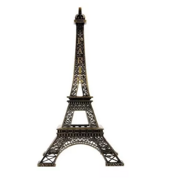 Mini Torre Eiffel Paris Metal Decoração Enfeite - comprar online