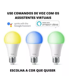 Lâmpada Led 10w Rgb Inteligente Wifi Smart Color - comprar online