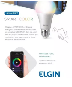 Lâmpada Led 10w Rgb Inteligente Wifi Smart Color na internet