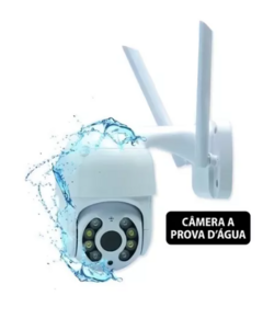 Câmera Externa Ip Prova D'água Infravermelho Externa Wifi Hd - comprar online