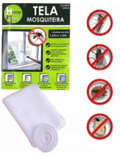 Tela Mosquiteira Janela Anti-inseto Mosquito - CasaPopular