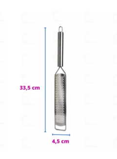 Ralador Profissional Cítricos - Inox - Zester - Rita Lobo na internet