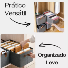 Organizador De Guarda Roupa Cesto P/gaveta Multiuso Dobrável - comprar online