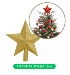 Kit com 56 Enfeites para Decoração de Árvore de Natal - comprar online