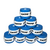 Overgrips Gatto Perfurado e Pegajoso - Kit 10 Unidades - Fita Branca - GATTO BT