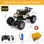 ZWN-Coche de Control remoto con luces Led para niños, vehículo todoterreno con