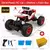 ZWN-Coche de Control remoto con luces Led para niños, vehículo todoterreno con - geymix technology