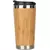 Caneca de Café Ecológica - Exterior em Bambu com Interior de Aço Inoxidável.